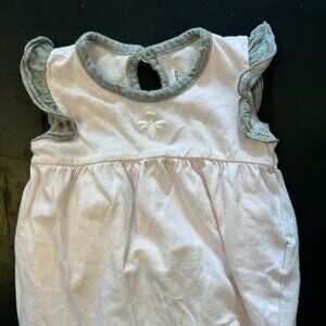 Burts bees baby romper